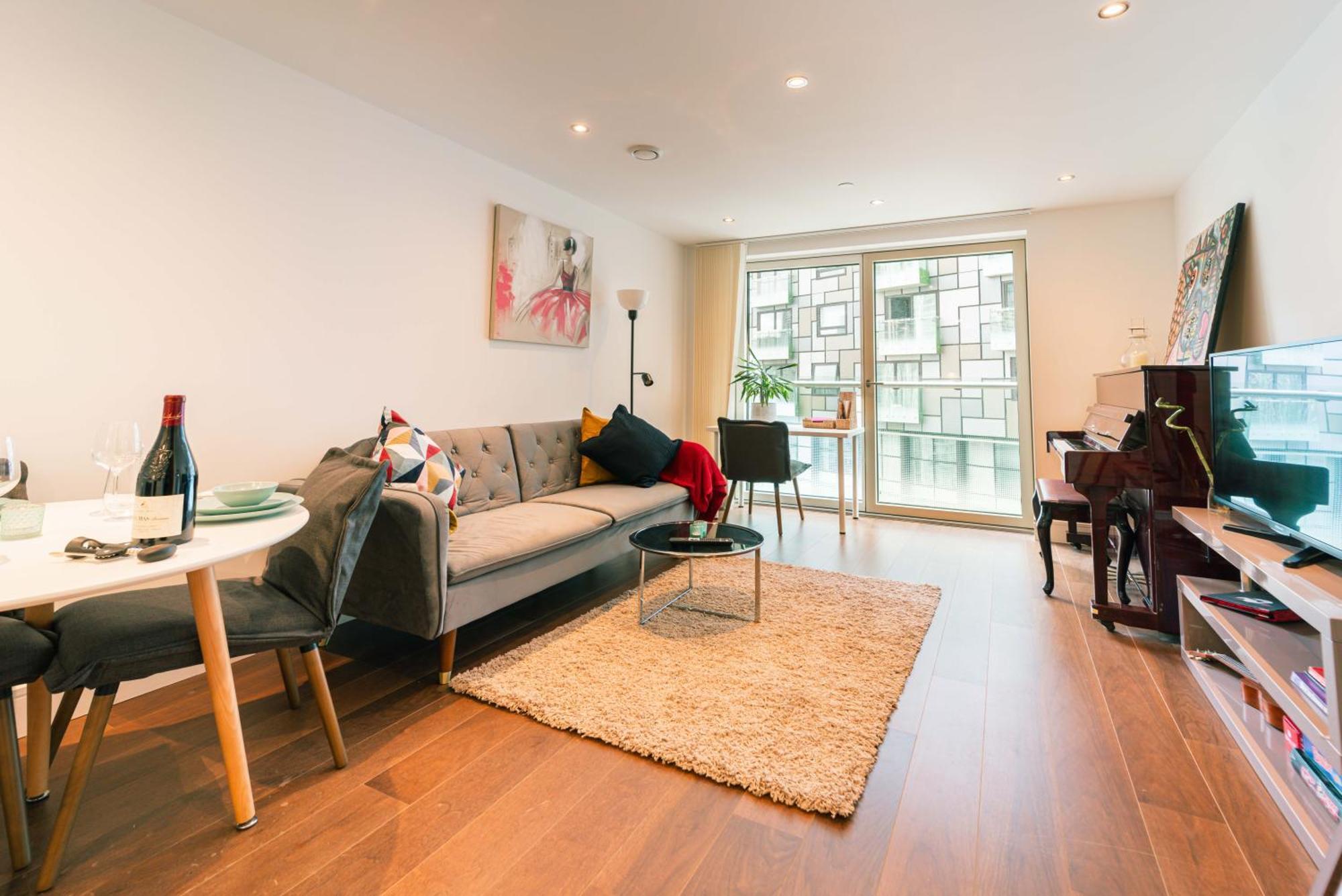 Stylish And Comfortable Canary Wharf Apartment Perfect For Long Stays London Kültér fotó